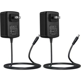 Security-01 UL 인증 2팩 AC-DC 12V 3A 전원 공급 어댑터 5.5mm x 2.1mm CCTV 카메라 DVR NVR 목록 FCC, 2PCS, 2개