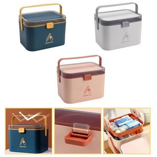 가정용 구급상자-대형(약27.5x20.6xH19cm)+건겅해요 big*0995CH, 터키블루, 터키블루