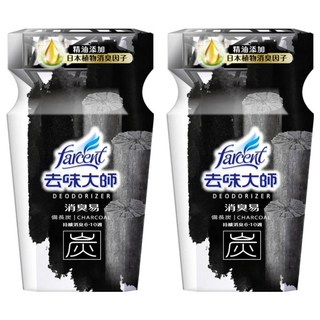 去味大師 消臭易 備長炭, 350ml, 2瓶