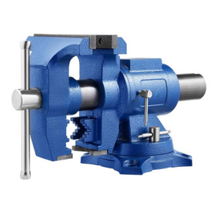 한성 탁상 바이스 100mm 회전형 HVS-4R, 1개