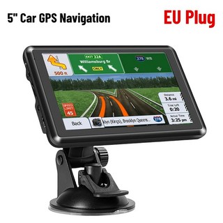 GPS 위성 알림 EU 음성 휴대용 9 HD TF 터치 내비게이션 256MB 네비게이터 8G 스크린 북미지도 미니 AU 인치 차량용 USB, AU 5 Inch, 1개