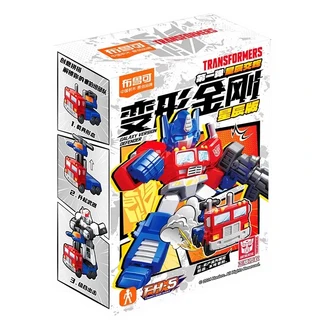 새로운 Blokees Transformers 12PCS GV01-GV04 Optimus Prime Megatron Soundwave Grimlock Shockwave 서프, 05 GV01-1BOX