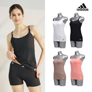 클리어런스 [아디다스] 퍼포먼스 소프트 에어립 데일리 브라탑 끈형 4종