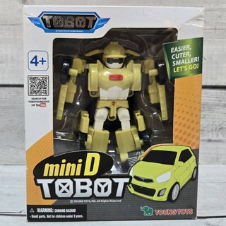 《GTS》TOBOT 機器戰士 MINI D 變形機器人, 1個, 黃色