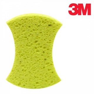 3M 천연펄프소재 흠집없는 세차용 스폰지 세차장 세차스폰지 하루살이 차량내부 차량외부 거품 소프트 세차스펀지 날파리 차량세차용 타이어 차량유리 셀프세차 승용차, 1개, 상세페이지 참조