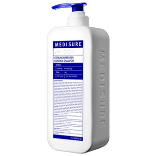 MEDISURE 涼爽強健髮根洗髮精 1L 控油 活化, 1瓶