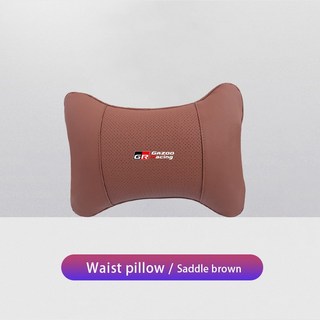 Toyota Corolla Yaris Aygo Prius CHR Camry Auris Avensis Land Cruiser 용 카시트 목 머리 받침 베개 휴, 02 Saddle Brown-YK
