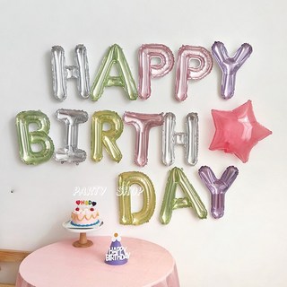 16吋韓風INS果凍色數字英文字母氣球套組，生日派對裝飾，慶生佈置氣球，多款顏色可選，台灣現貨, 1個, 單數字0_訂單(不含運)未滿百不出貨