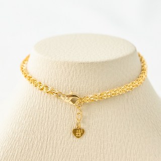 펠리체골드 24K 순금 그레이스 팔찌 1.875g (+선물포장) 데일리 볼드 유니크 고급 모던 여성 레이어드 기념일 선물 우정팔찌