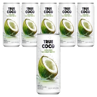 Cloop True Coco 純椰子水, 330ml, 6個
