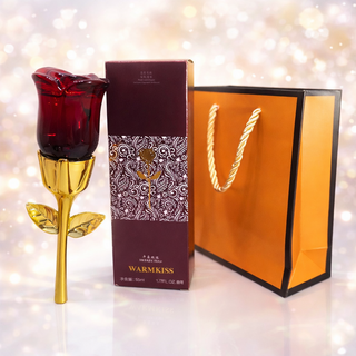 [Warmkiss] Midnight Rose Perfume(+고급쇼핑백 증정) 페로몬 여성향수 장미향 장미꽃 데이트선물 이벤트 등, 1개, 50ml