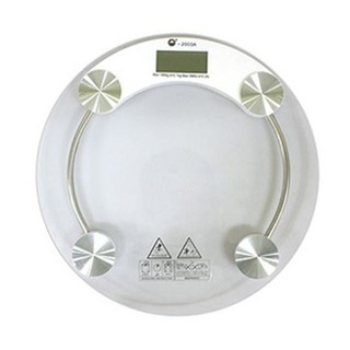 투명 원형 디지털체중계 몸무게 저울, 1
