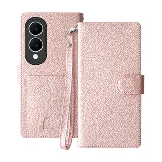 갤럭시 S25엣지 S937 - 린클 오플 월렛 지폐2칸+카드5장 올인원 지갑형 케이스 + 손목스트랩