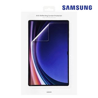 삼성 정품 갤럭시탭S9 플러스 필름 (일반 부착형) 전면 액정 보호, 블랙, (EF-UX810CTEGKR), 1개