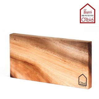 올비아 호주산 향균 캄포나무 원목 도마, 단품