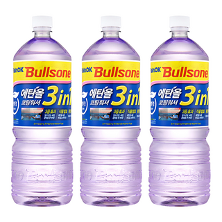 불스원3 in 1 워셔액1.8L 3개, 1.8L