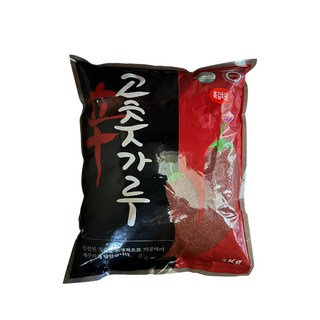 신 업소용 고춧가루 김치용 굵은입자 중국산 5kg, 1개
