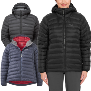 랩 Rab 25FW 씨러스 알파인 여자 기능성 경량 따뜻한 후드 패딩 자켓 데일리 등산 스키 여행 아웃도어