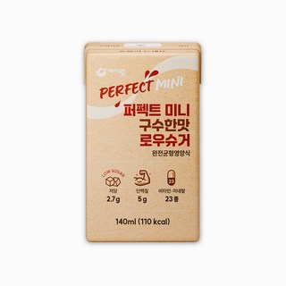 케어웰 퍼펙트 미니 구수한맛 로우슈거 완전균형영양식, 60개, 140ml