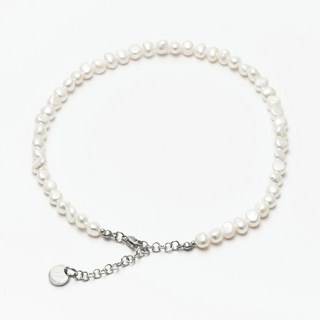 MIXTURE. 8MM淡水巴洛克珍珠項鍊 簡約風格 頸部飾品