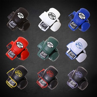 [헤비히터] 컨텐더 벨크로 복싱글러브 H3, 화이트_H3-WH, 12oz, 1개