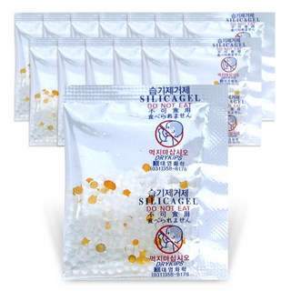 식품용 실리카겔 제습제 [ OPP 비닐 ] 식품용 습기제거제, 1000개, 3g