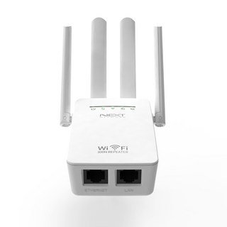 NEXT 334N-AP 802.11N 300M WiFi 무선거리연장기 WPS보안연결지원 스위칭허브, 1개