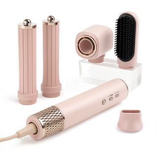 슈어홈뷰티 올인원 BLDC 헤어랩 스타일러, 베이비핑크
