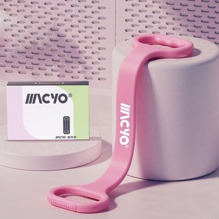 麥克羊 健身拉力繩 8字拉力器 美背彈力帶 拉伸帶 彈力繩 健身拉繩 彈力器【ZX0102】, 粉, 1個