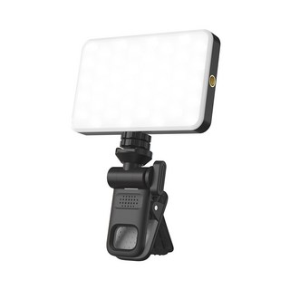 조이트론 휴대용 방송용 브이로그 유튜브 촬영용 LED 스마트폰 클립형 라이트 조명, 1개, SD20