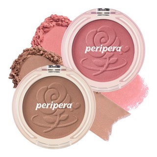 [1+1] 페리페라 맑게 물든 선샤인 치크, 031 라떼달달해, 028 케미팡팡해