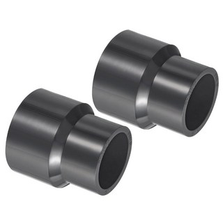 PATIKIL PVC 감속기 파이프 피팅 소켓 커넥터 스트레이트 회색 커플링 2x1 어댑터 인치, 1, 1.6x1", 1개