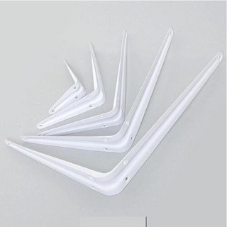 철제 ㄱ자 브라켓 화이트 벽 고정형 선반 지지대 브라켓 세트 DIY 설치, 2개, 화이트250x300