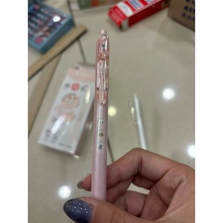 按動轉轉筆 - 轉轉樂造型黑筆 - 按壓速乾筆, 1個, 粉, 粉