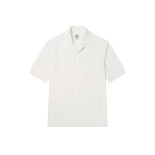 소루 코튼 오버핏 반팔 셔츠_화이트