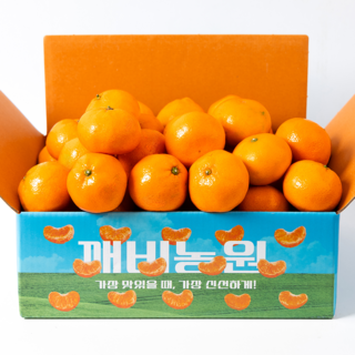 깨비농원 조생감귤, 1박스, 조생감귤 4.5kg 중과(L-2L)