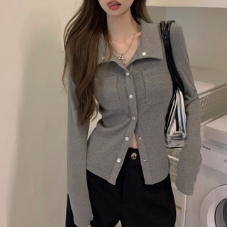 여성가디건 니트 자켓 코트 바람막이 점퍼 슬림핏 간절기 VHF5655 24