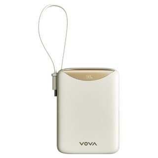 보바 고속충전 일체형 대용량 보조배터리 22.5W 20000mAh, 아이보리, VA-122