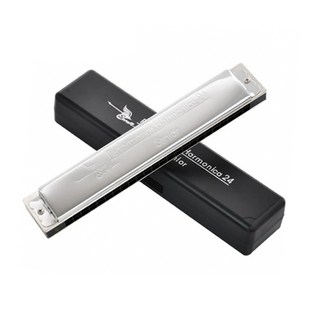 12가지 키 스완 24홀 트레몰로 하모니카, G, 1개