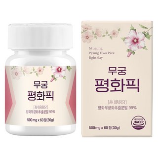 무궁 평화픽, 1개, 60정