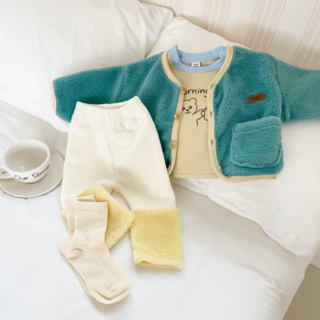 스텔라앤케이 피넛후리스점퍼 아동겨울후리스 남아여아공용 플리스자켓 유아점퍼 따뜻한겨울아우터