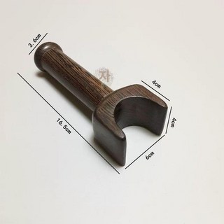 탁센마사지 나무망치 도구 롤링스틱 경추 이완 목 경락마사지 등 척추 건강, 치킨윙 복원기해머파우치, 1개