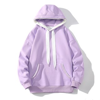 美式潮流寬鬆休閒連帽衛衣 - 純棉重磅質感