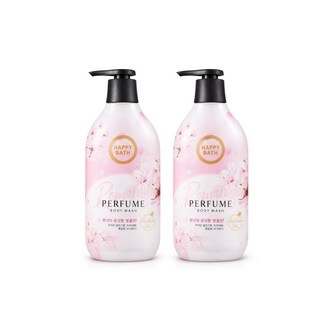 해피바스 바디워시 로맨틱 체리블라썸 900g x2개, 2개