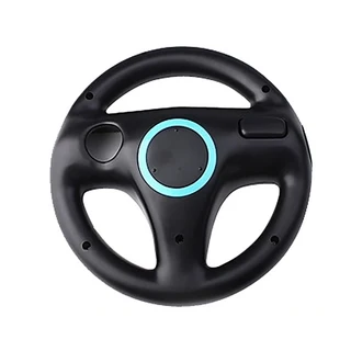 OSTENT 게임 레이싱 스티어링 휠 닌텐도 Wii 리모컨 마리오 카트, 03 Black