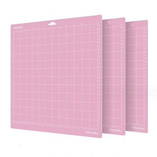 휴대용 교체 카메오 실루엣 커팅 매트 크리컷 접착 PVC 공예 바느질 모든 예술 1 개 3, 3Pcs Pink