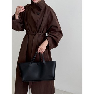 퀄리티좋은 여성 롱 루즈핏 트렌치코트