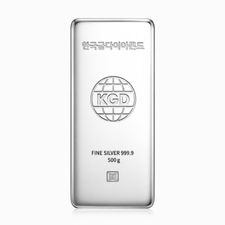 한국금다이아몬드 진공 실버바 은 시세 500g 은바 은괴 투자 순은