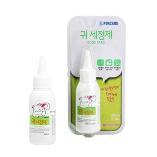 반려동물 귀청소 귀세정제 귀지관리 케어 100ml 2개