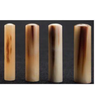 手工印章，精選手工篆刻印章，獨特紋理圓潤造型，辦公簽名收藏皆宜, 圓章, 1個